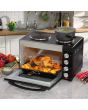 Daewoo SDA1609GE 3000W 32L Electric Oven with Hot Plates