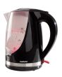 Daewoo SDA1666GE 1.7L Colour Changing Kettle - Black