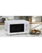 Daewoo SDA2075GE 20L White Microwave Stainless Steel Cavity 800W