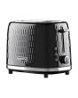 Daewoo SDA2605GE 2 Slice Honeycomb Toaster Black
