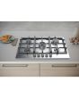 Indesit THP 751 W/IX/I Hob - Stainless Steel