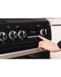 Hotpoint electric freestanding double cooker: 60cm