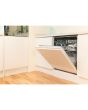 Indesit Integrated dishwasher: full size, white colour