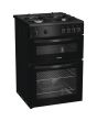 Indesit ITG6GB 60cm Gas Twin Cooker - Black