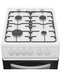 Indesit ITG5GMW Freestanding 50cm Gas Double Cooker - White