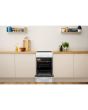 Indesit IS5V4KHW/UK Cooker - White
