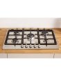 Indesit THP 751 W/IX/I Hob - Stainless Steel