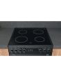 Hotpoint CD67V9H2CA/UK Electric Freestanding 60cm Double Cooker - Dark Grey