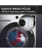 Hoover Ultra HGD 49B10C-80 9kg 1400rpm Freestanding Washing Machine - White - A Rated