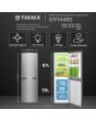 Teknix STF1448S 50/50 Fridge Freezer Static - Silver