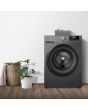 Teknix TK2W814HS 8kg Washing Machine with 1400rpm Spin - Graphite