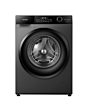 Teknix TK5W1214HS 5 Series Freestanding 12kg 1400rpm Washing Machine with Steam - Titanium - A Rated