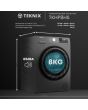 Teknix TKHP8HS 8kg Heat Pump Tumble Dryer - Titanium