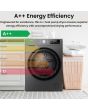 Teknix TKHP8HS 8kg Heat Pump Tumble Dryer - Titanium