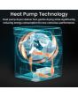 Teknix TKHP8HS 8kg Heat Pump Tumble Dryer - Titanium