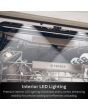 Teknix TX3FD618W 3 Series Freestanding 60cm Dishwasher - 15 Place Settings - Energy Class C - White