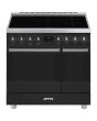 Smeg C92IPMB2 90cm Induction Range Cooker - Matte Black