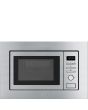 Smeg FMI020X 20 Litre Built-In Microwave with Grill in Stainless Steel
