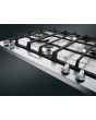 Smeg P261XGH 60cm Cucina Gas Hob, Stainless Steel