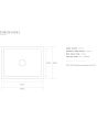 Caple CPCIB2 Cheshire Inset or Undermounted