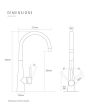 Caple RID/GM Dual Lever Mixer Tap