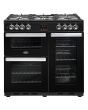 Belling  Cookcentre 90DFT B 90cm Dual Fuel Range Cooker