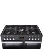 Belling  Cookcentre 90DFT B 90cm Dual Fuel Range Cooker
