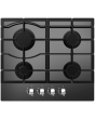Cata UBGOG601BK Cata 60Cm Gas On Glass 4 Burner Gas Hob 2 Years Warranty