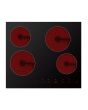Midea MC6F6004R242 Midea 60Cm 4 Zone Ceramic Hob 2 Years Warranty