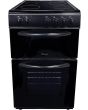 Statesman EDC50B Statesman 50Cm Double Oven Electric Cooker Black 2 Years Warranty