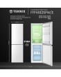 Teknix FFPH1825PW Teknix 183Cm H 55Cm W No Frost Fridge Freezer 2 Years Warranty