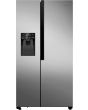 Teknix THSBS1791PLUX American Fridge Freezer Ice + Water Plumbed 90Cm S/S