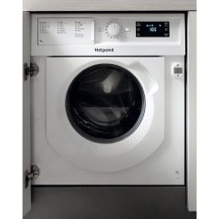 Hotpoint built in front loading washing machine: 7kg