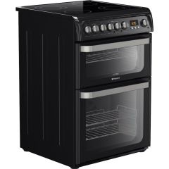 Hotpoint electric freestanding double cooker: 60cm