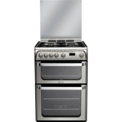 Hotpoint HUG61X Gas Cooker - Inox