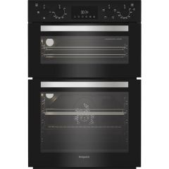 Hotpoint DIH10DB Built-In Double Oven - Black