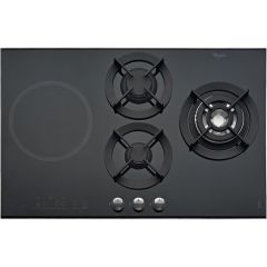 Whirlpool Hob: 3 gas burners - AKT 477/IX