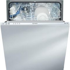 Indesit Integrated dishwasher: full size, white colour