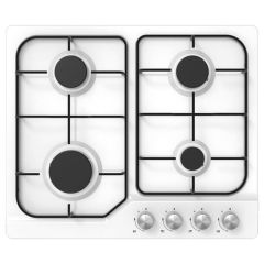 Statesman GH60WH 60cm 4 Zone Gas Glass Hob