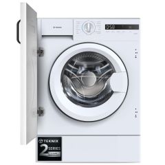 Teknix BITKW814 Integrated 8kg Washing Machine with 1400rpm Spin - White