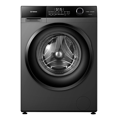 Teknix TK5W1214HS 5 Series Freestanding 12kg 1400rpm Washing Machine with Steam - Titanium - A Rated