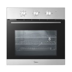 Midea Xpress MBO65M90M1-SS  Fan Built-In Single Oven - Stainless Steel - A Rated