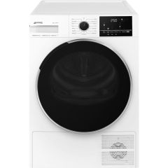 Smeg DNP83SEUK 60cm 8kg Heat Pump Condenser Tumble Dryer, White