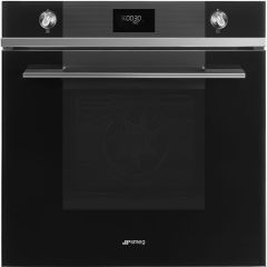Smeg SFP6101TVN1 Linea Single Oven, Black