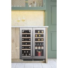 Caple WI6234 Classic Undercounter Dual Zone Wine Cabinet