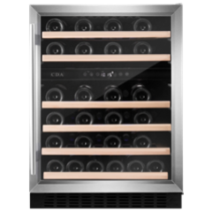 CDA CFWC604SS 60cm Freestanding/Undercounter Dual Zone Wine Cooler