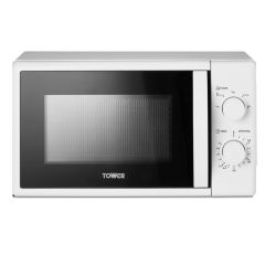 Tower T24034WHT Microwave Manual 700W 20L - White