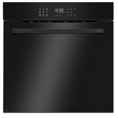 SL500B 77Ltr Pyrolitic Fan Oven Black Glass Finish