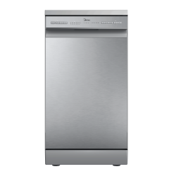 Midea MDWEF1034CS Midea 45Cm 9Plc Dishwasher Silver 5 Years Warranty