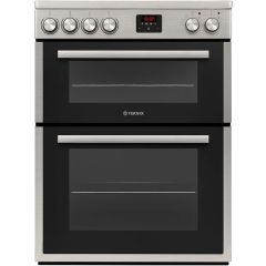 Teknix TKED64X Teknix 60Cm Ceramic Double Oven Cooker S.Steel 2 Years Warranty